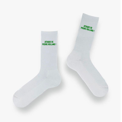 Chaussettes “Attaque de Pierre Rolland !”