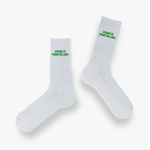 Chaussettes “Attaque de Pierre Rolland !”