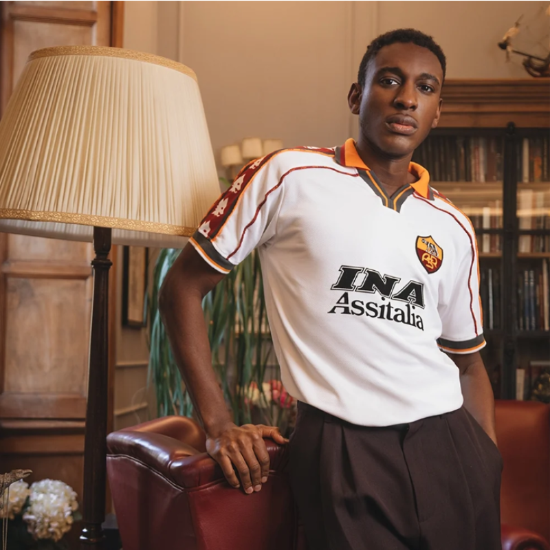 Maillot collector AS Roma 1998 - 99 extérieur