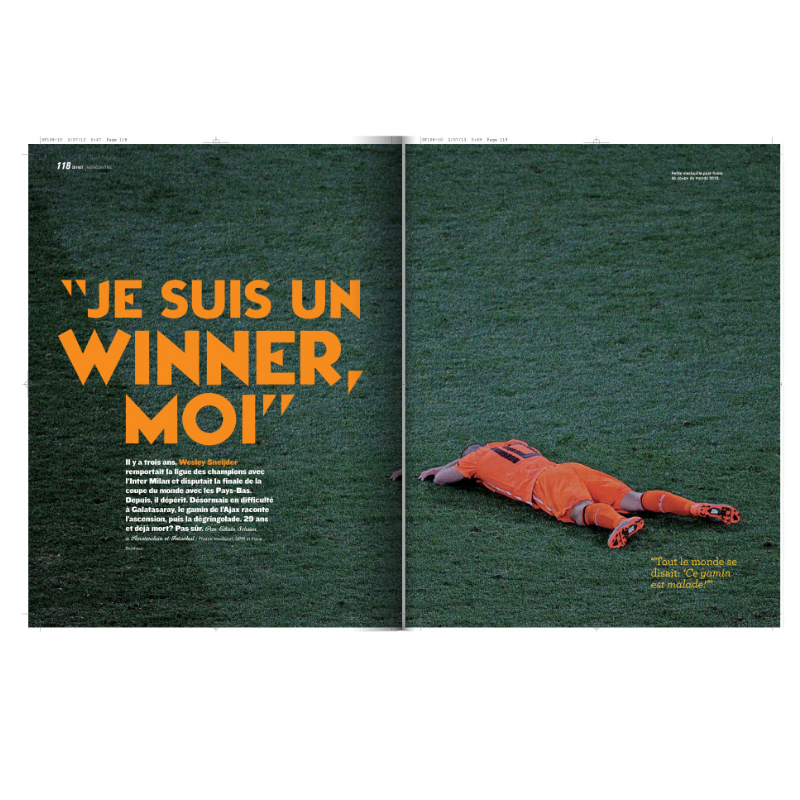 Hors Série 10 ans So Foot spécial N°10 - couv Platini