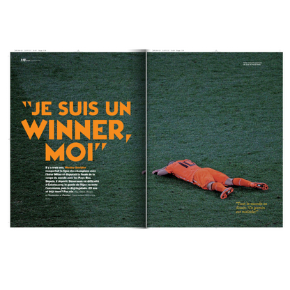 Hors Série 10 ans So Foot spécial N°10 - couv Platini