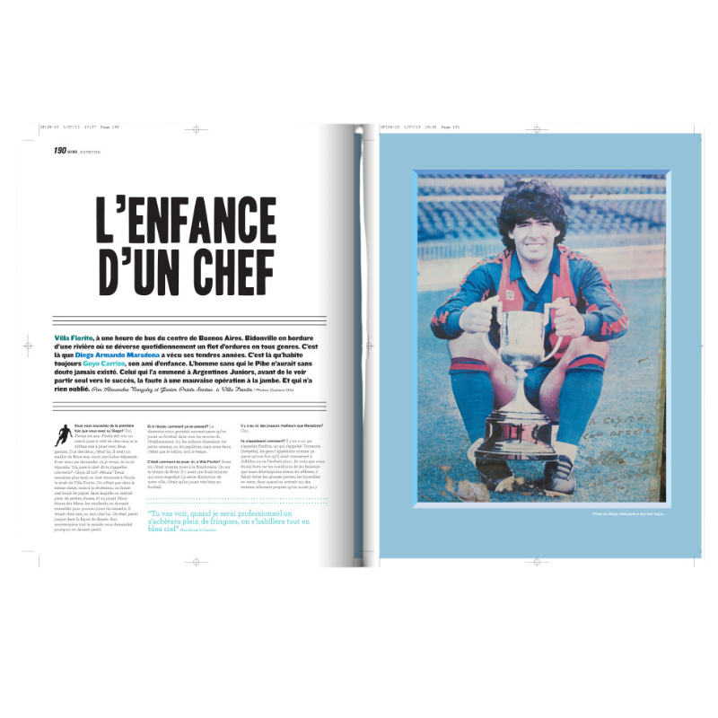 Hors Série 10 ans So Foot spécial N°10 - couv Zidane