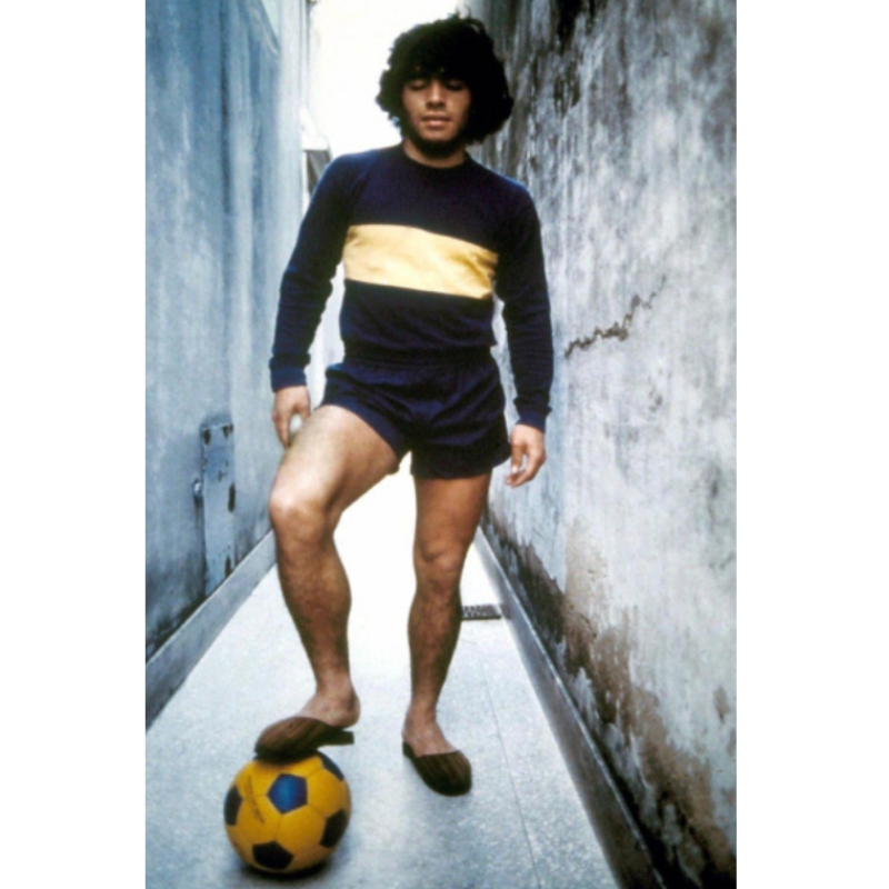 Maradona dans les rues de Buenos Aires, 1981