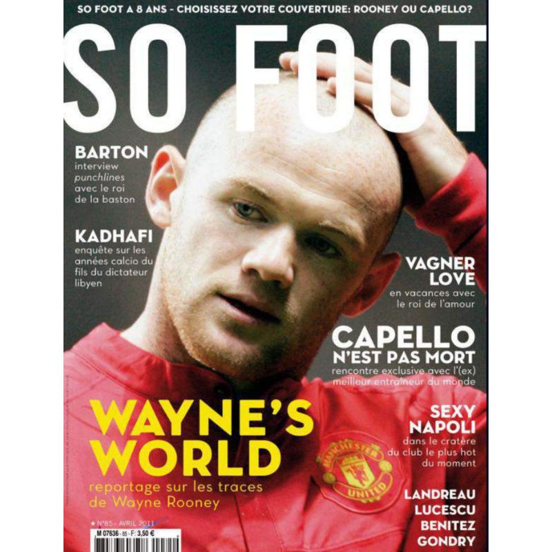 So Foot #85 : Wayne Rooney