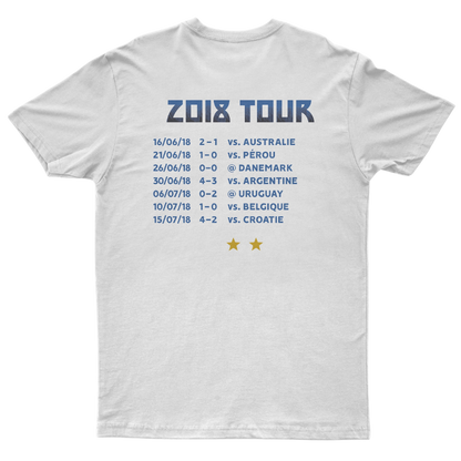 T-Shirt "France 2018" On Tour