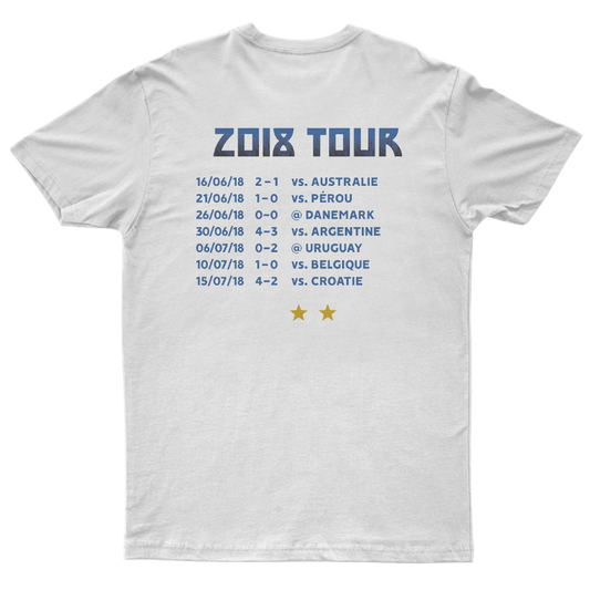 T-Shirt "France 2018" On Tour