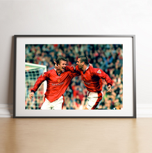 Load image into Gallery viewer, Joy by Eric Cantona and David Beckham, 1996