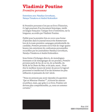 Charger l'image dans la galerie, Vladimir Poutine : Première Personne