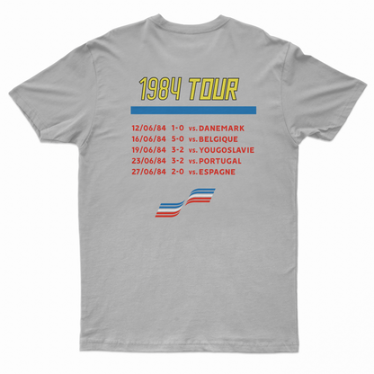"France 1984" On Tour T-Shirt white