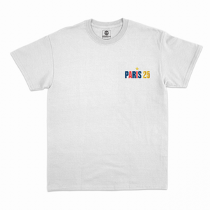 T-Shirt "Paris 2025" On Tour blanc