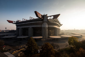 Aerial view of the San Siro, 2022