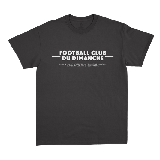 Felpa bordeaux "Regola n. 1 della domenica del Football Club: uscire la sera prima della partita"