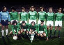 Charger l&#39;image dans la galerie, Photo d&#39;équipe de Saint-Etienne, Coupe d&#39;Europe 1976