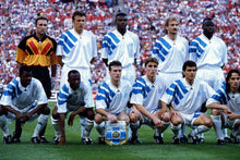 Load image into Gallery viewer, Team photo of Olympique de Marseille, 1993 Final