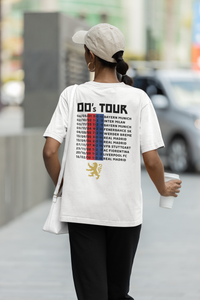 T-shirt "Lyon 00's" On Tour blanc