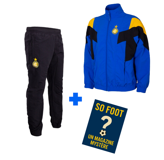 Veste + pantalon jogging vintage « Inter Milan 97-98 »