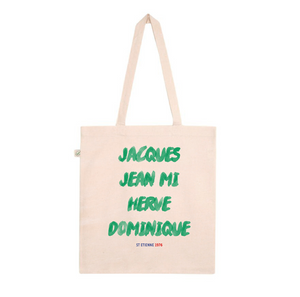 Tote-bag "Jacques, Jean-Mi, Dominique..." Sainté 76