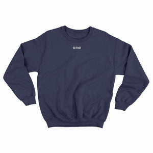 Sweat-shirt "So Foot" bleu marine