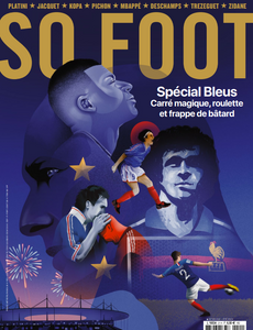 Print box “Celebration of the Blues against Brazil, France 1998” &amp; So Foot magazine #special blues