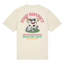 Load image into Gallery viewer, T-Shirt &quot;Football District&quot; Natural Raw