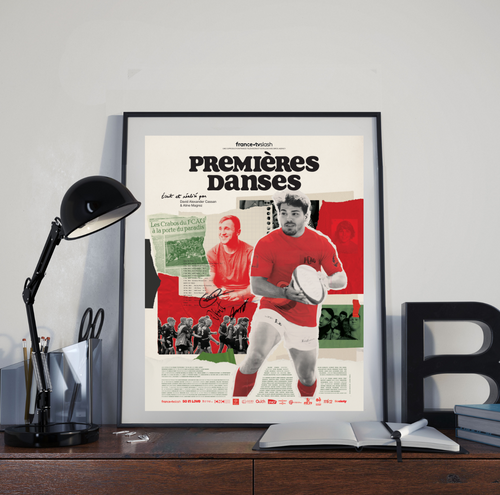 Affiche d'Antoine Dupont, dans 