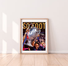Charger l&#39;image dans la galerie, Affiche Paris Champion d&#39;Europe, So Foot #227