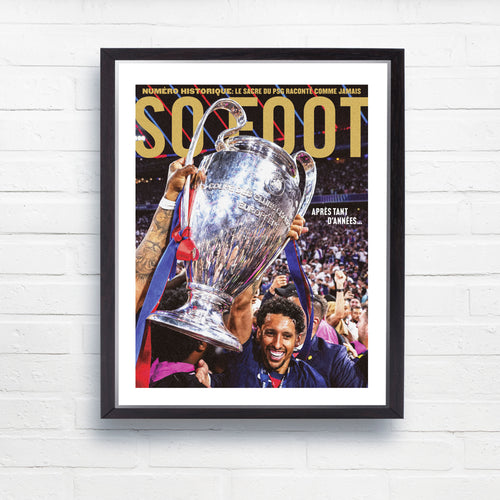 Poster Marco Verratti, So Foot #125