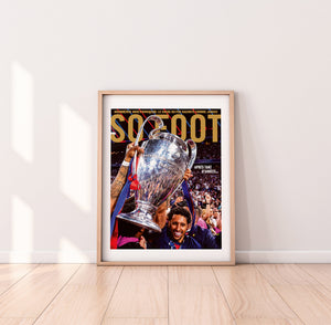 Affiche Paris Champion d'Europe, So Foot #227