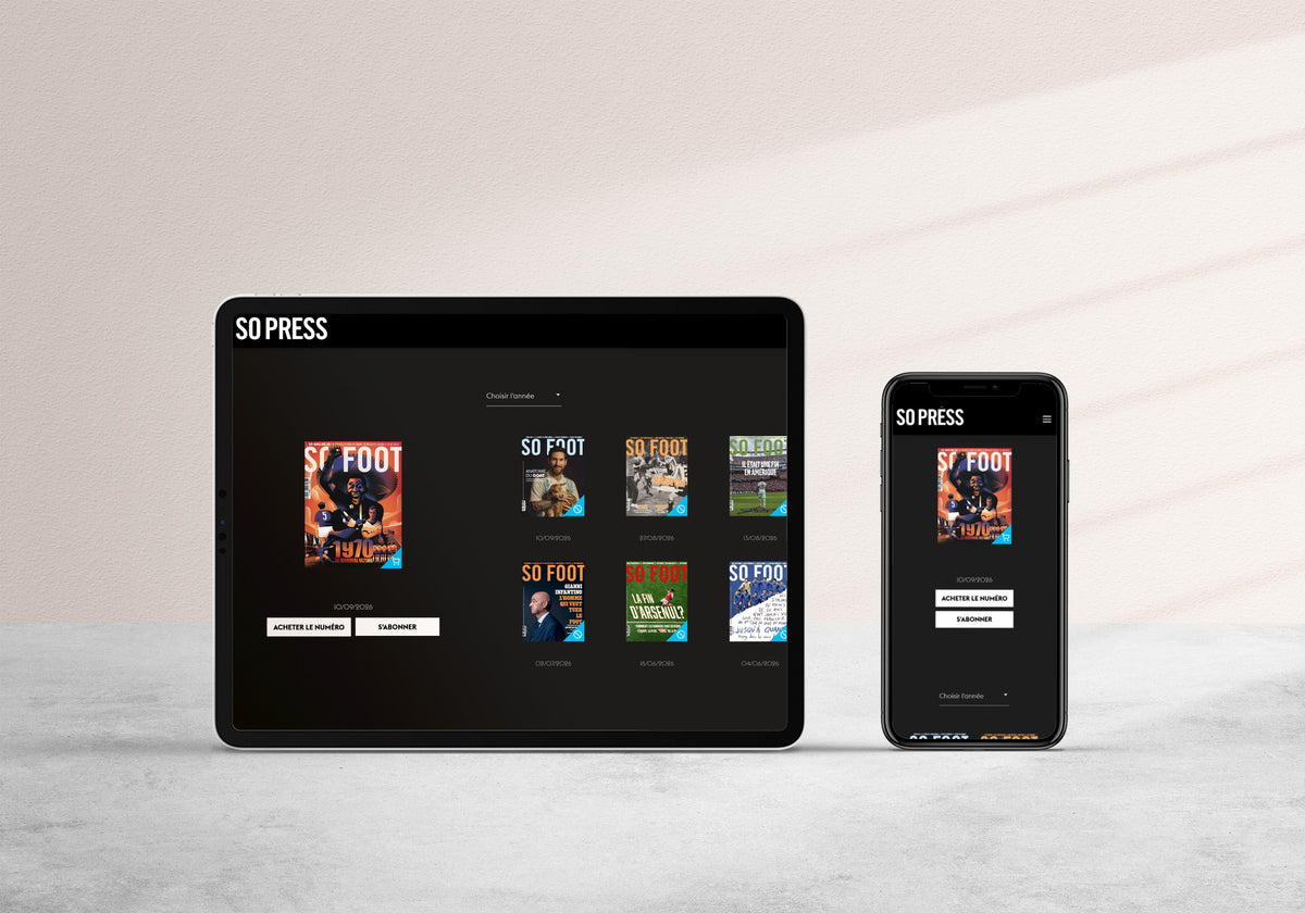 Édition numérique sur tablette et téléphone