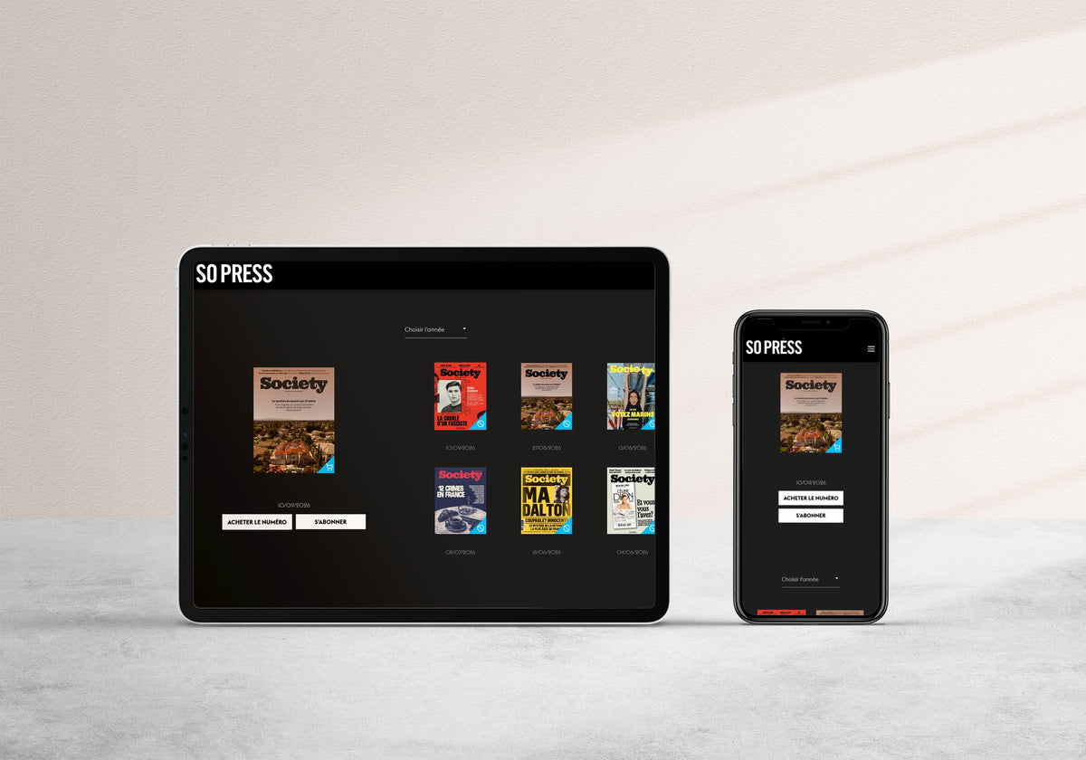 Édition numérique sur tablette et téléphone