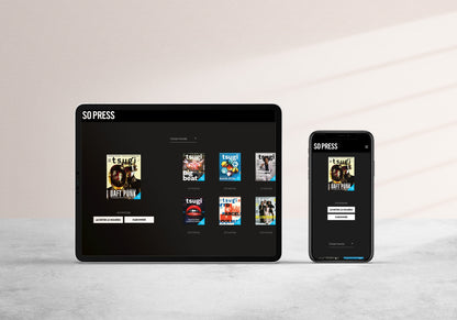 Édition numérique sur tablette et téléphone
