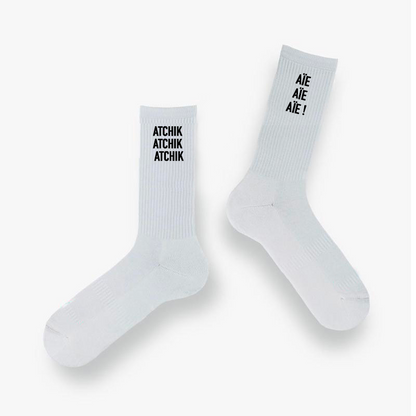Chaussettes « Atchik / Aïe Aïe Aïe »