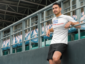 T-Shirt blanc "Liberté, égalité, pieds carrés"