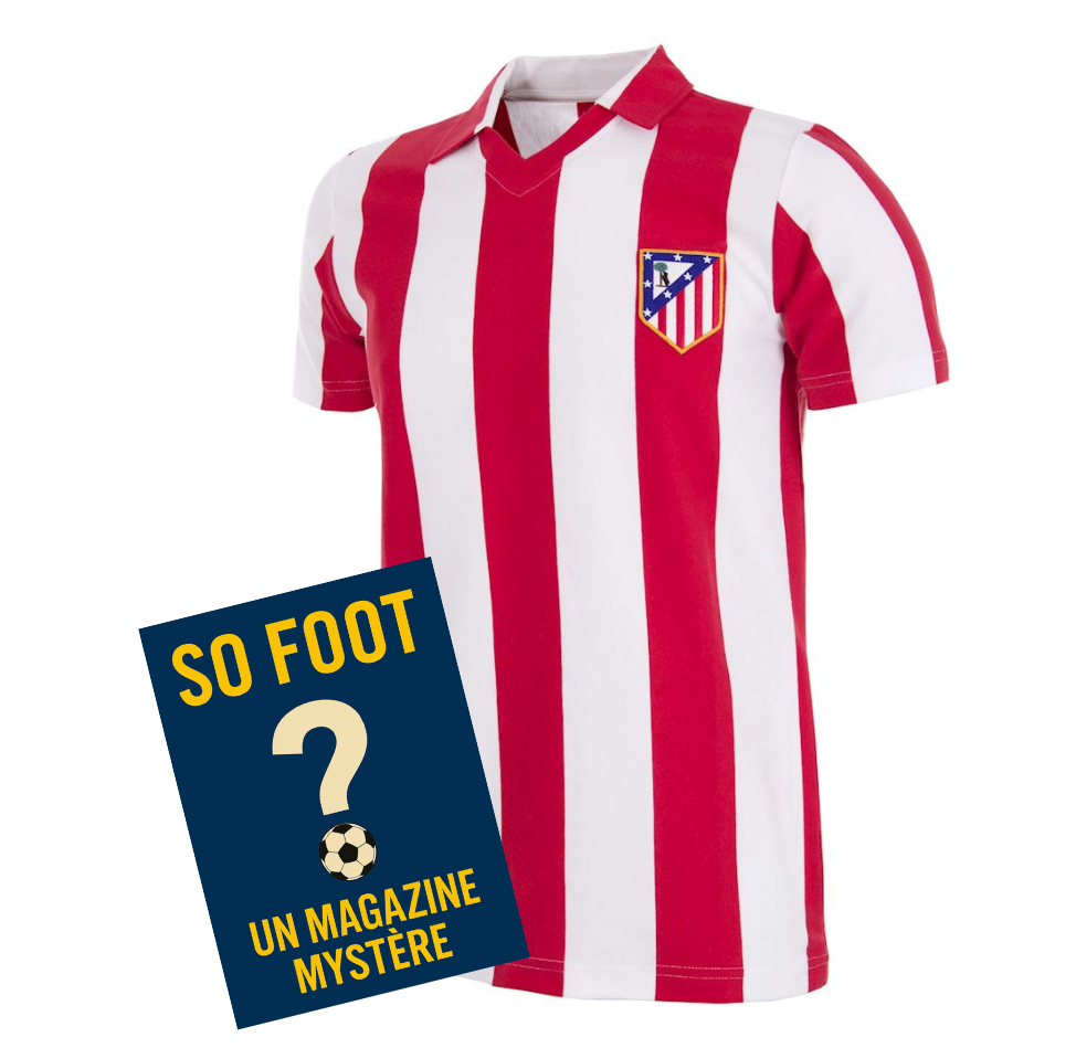 Coffret maillot collector « Atletico Madrid 1985 »