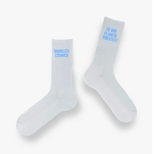 Chaussettes “Barrilete Cósmico / De qué planeta viniste?”