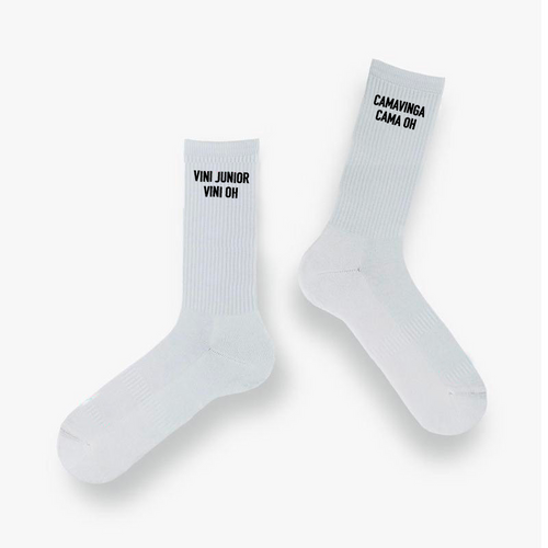 Chaussettes “Vini Junior, Vini Oh / Camavinga, Cama Oh”