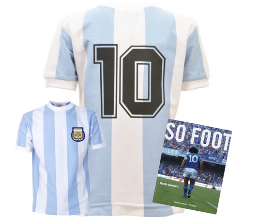 Coffret maillot enfant « Diego Maradona »