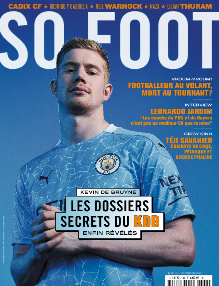So Foot #181 : Kevin De Bruyne KDB