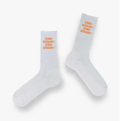 Chaussettes “Dennis Bergkamp ! Dennis Bergkamp !”