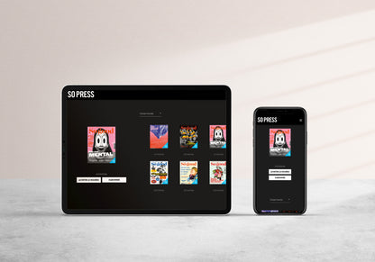 Édition numérique sur tablette et téléphone