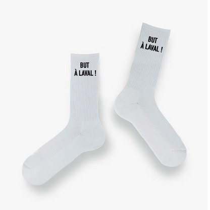 Chaussettes “BUT À LAVAL !”