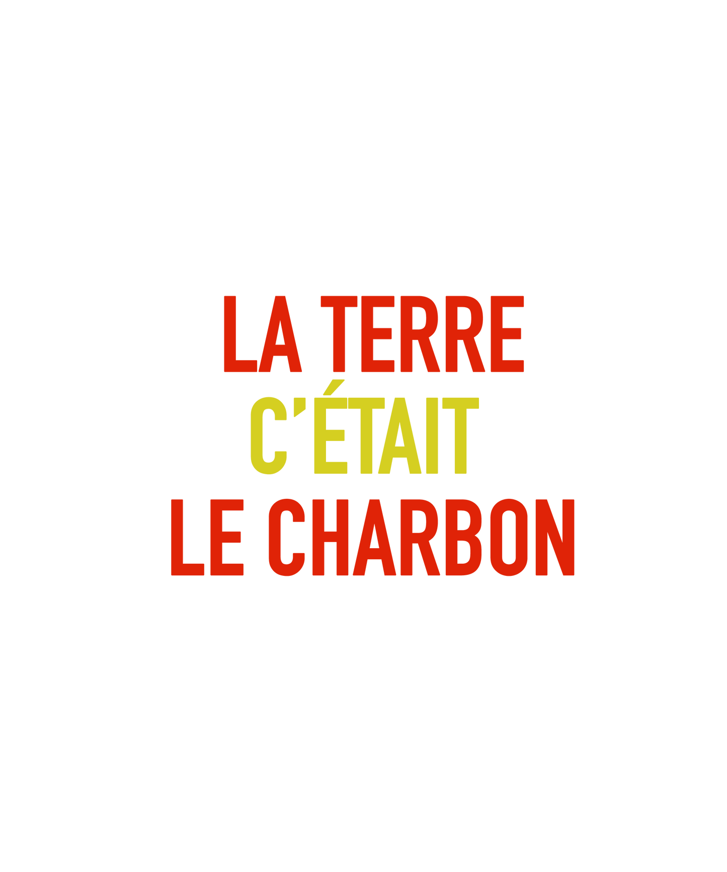 Chaussettes “Au Nord c’était les corons, la terre c’était le charbon”