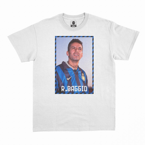 T-Shirt Roberto Baggio blanc