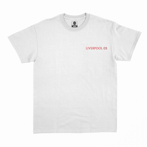 T-Shirt "Liverpool 2005" On Tour blanc