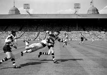 Load image into Gallery viewer, University rugby at Wembley, 1960