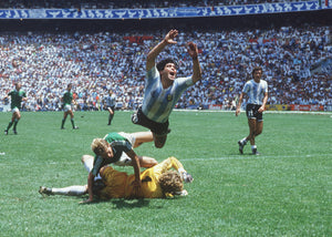 Maradona face à l'Allemagne, 1986