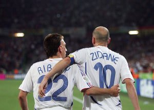 Ribéry et Zidane, 2006
