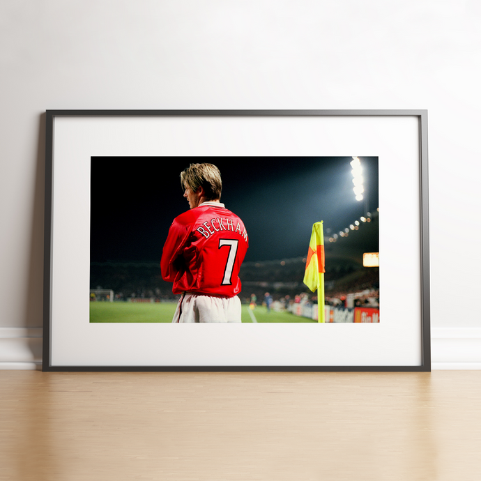 Corner de Beckham avec Manchester United, 2000