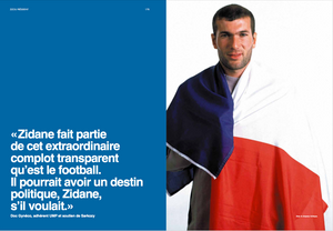 Book “Zidane: roulette, tonsure and first star” 