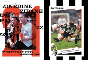 Livre "Zidane : roulette, tonsure et première étoile" dédicacé
